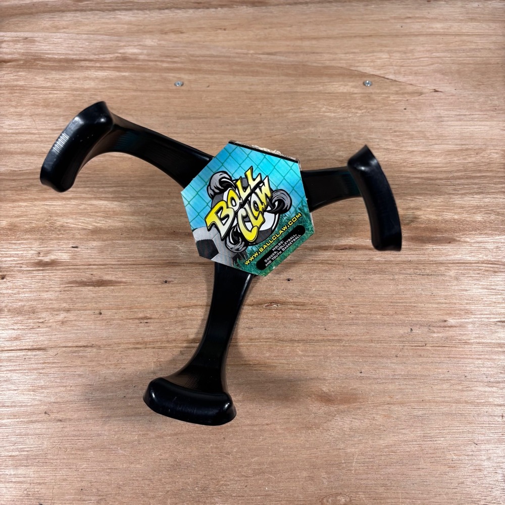Ball Claw Individual Ball Storage Wall Mount Holder for Soccer Basketball Black